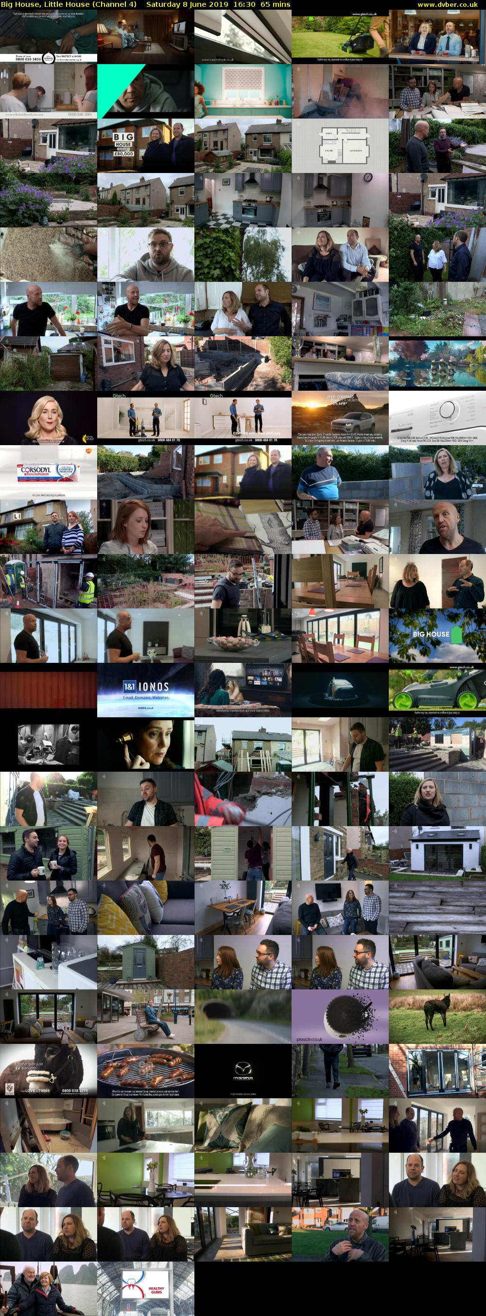 Big House, Little House (Channel 4) Saturday 8 June 2019 16:30 - 17:35