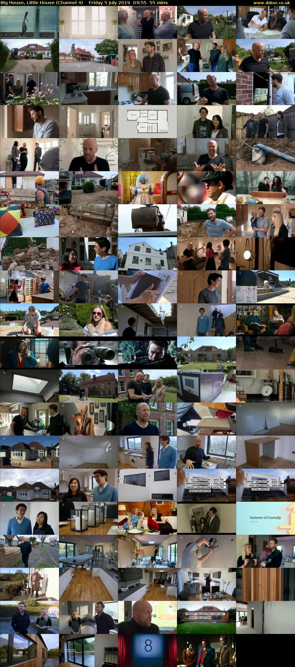Big House, Little House (Channel 4) Friday 5 July 2019 04:55 - 05:50
