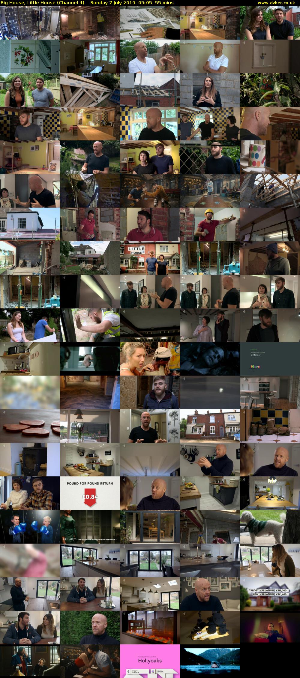 Big House, Little House (Channel 4) Sunday 7 July 2019 05:05 - 06:00