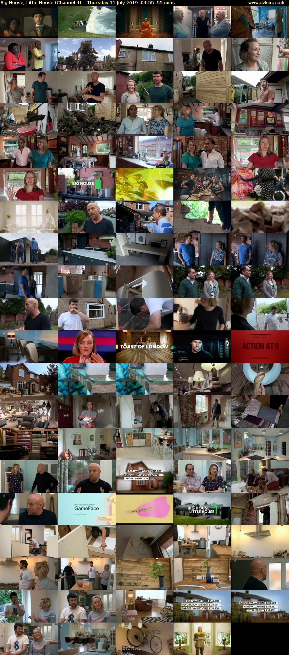 Big House, Little House (Channel 4) Thursday 11 July 2019 04:55 - 05:50