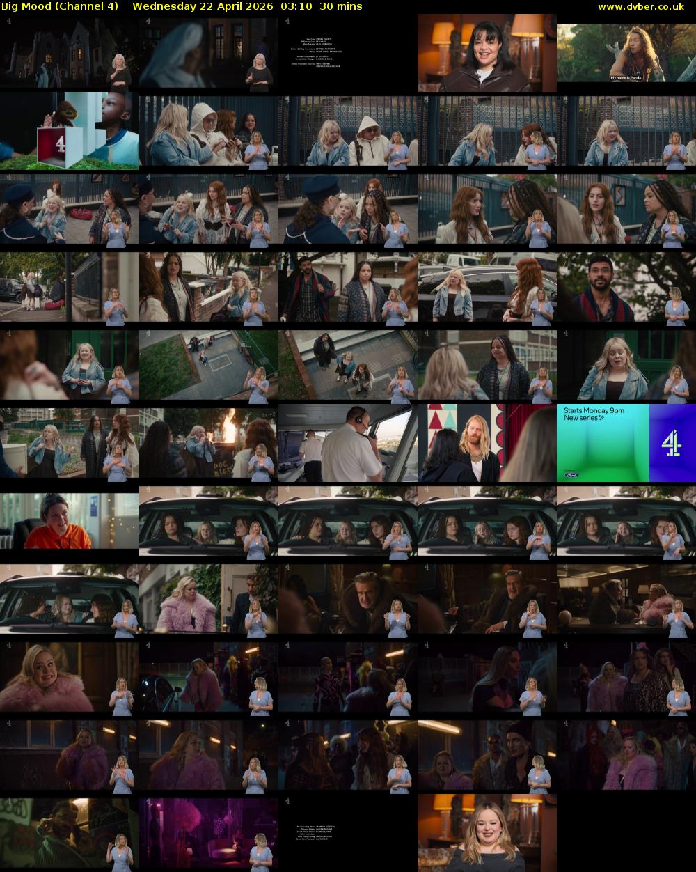 Big Mood (Channel 4) Wednesday 22 April 2026 03:10 - 03:40