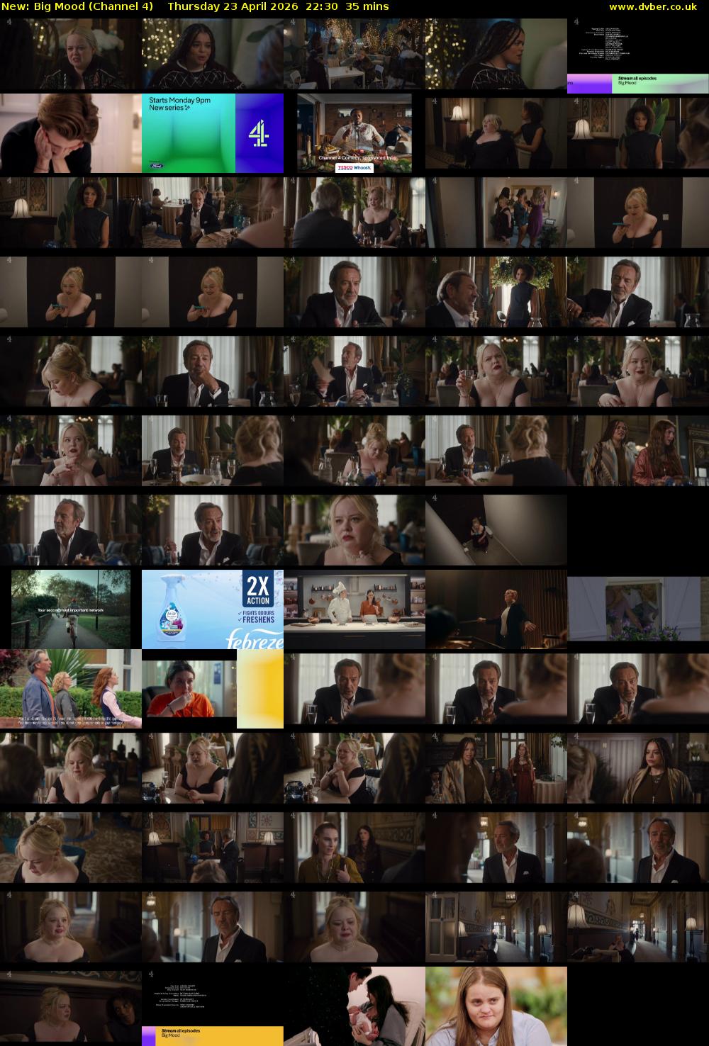 Big Mood (Channel 4) Thursday 23 April 2026 22:30 - 23:05