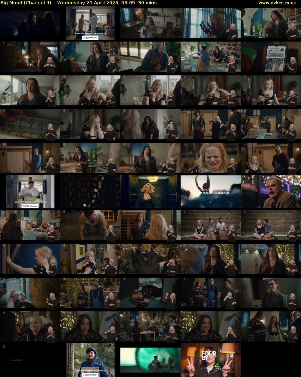 Big Mood (Channel 4) Wednesday 29 April 2026 03:05 - 03:35