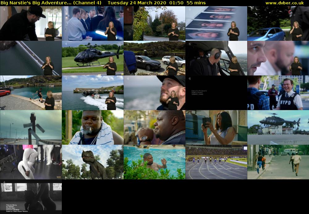 Big Narstie's Big Adventure... (Channel 4) Tuesday 24 March 2020 01:50 - 02:45