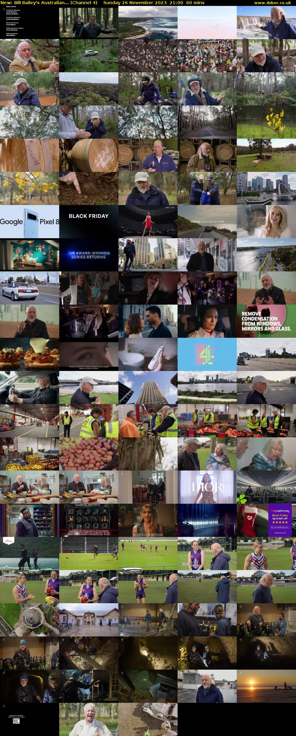 Bill Bailey's Australian... (Channel 4) Sunday 26 November 2023 21:00 - 22:00