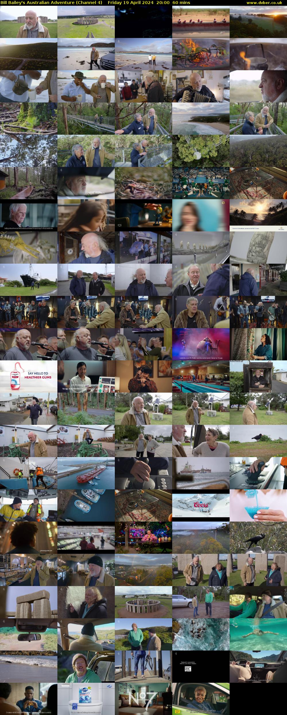 Bill Bailey's Australian Adventure (Channel 4) Friday 19 April 2024 20:00 - 21:00