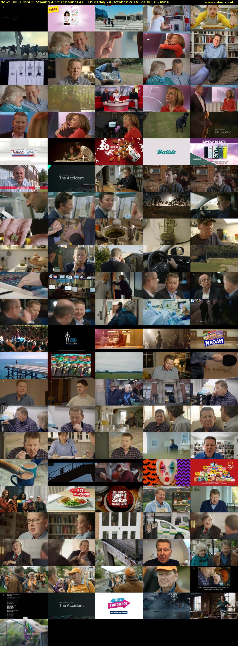 Bill Turnbull: Staying Alive (Channel 4) Thursday 24 October 2019 22:00 - 23:05
