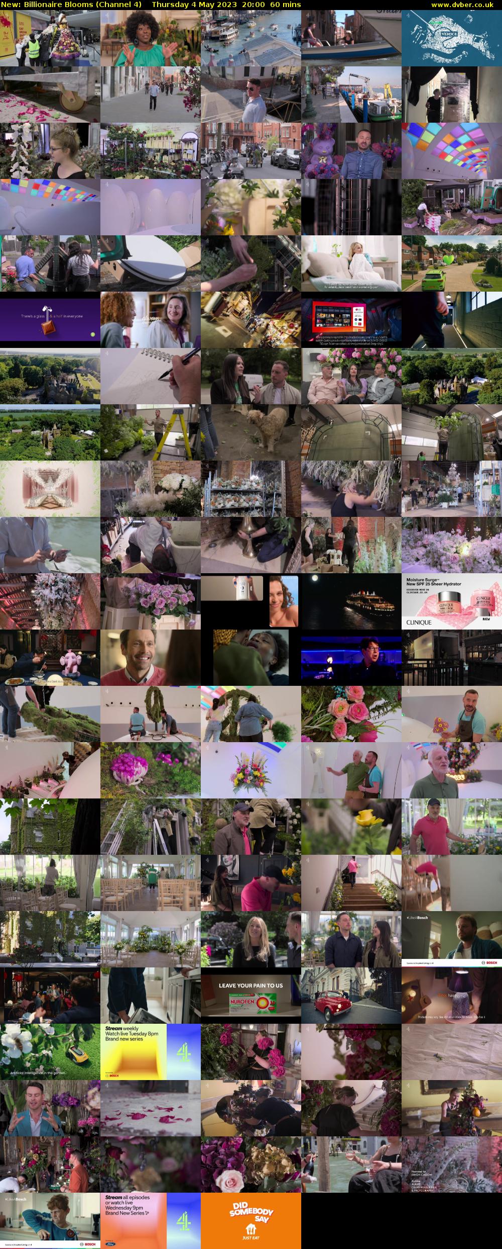 Billionaire Blooms (Channel 4) Thursday 4 May 2023 20:00 - 21:00
