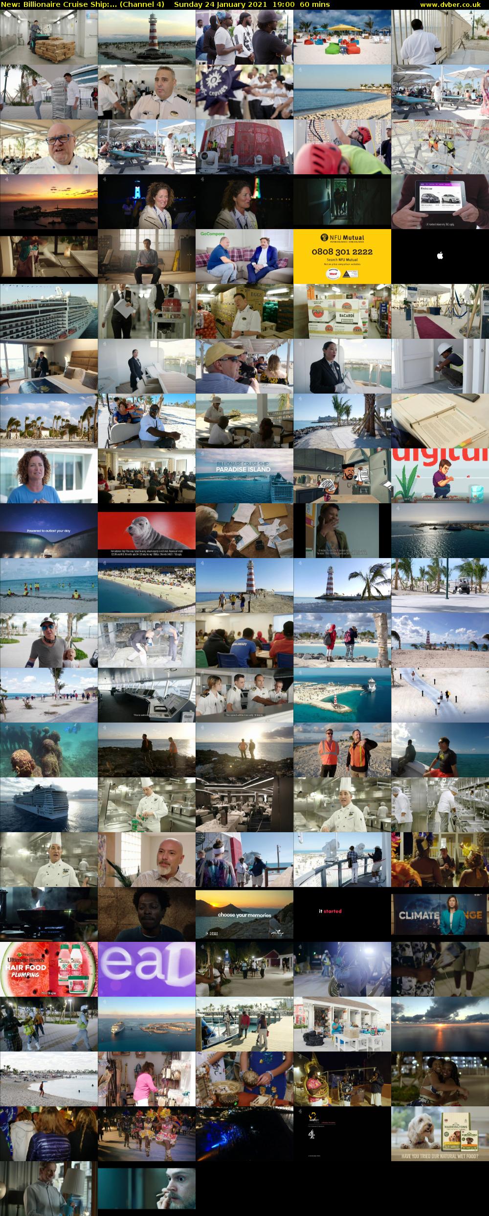 Billionaire Cruise Ship:... (Channel 4) Sunday 24 January 2021 19:00 - 20:00