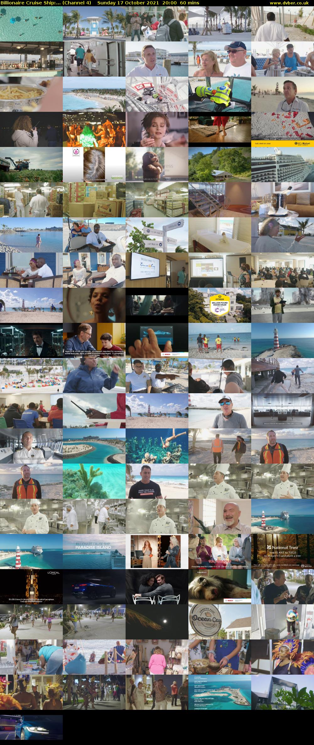 Billionaire Cruise Ship:... (Channel 4) Sunday 17 October 2021 20:00 - 21:00