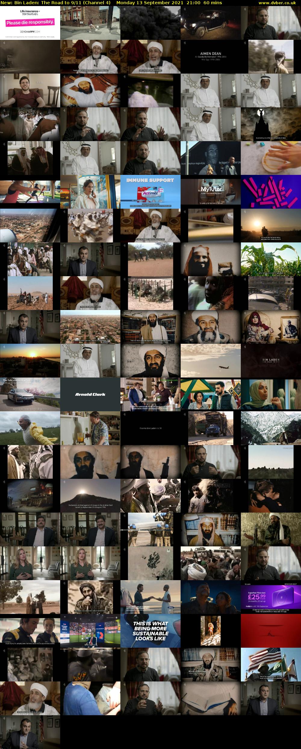 Bin Laden: The Road to 9/11 (Channel 4) Monday 13 September 2021 21:00 - 22:00