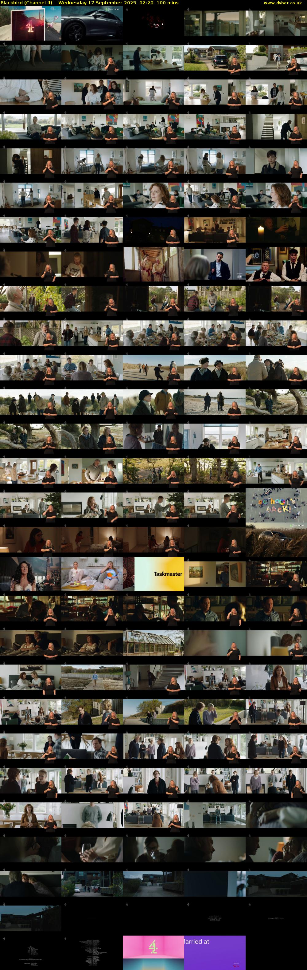 Blackbird (Channel 4) Wednesday 17 September 2025 02:20 - 04:00