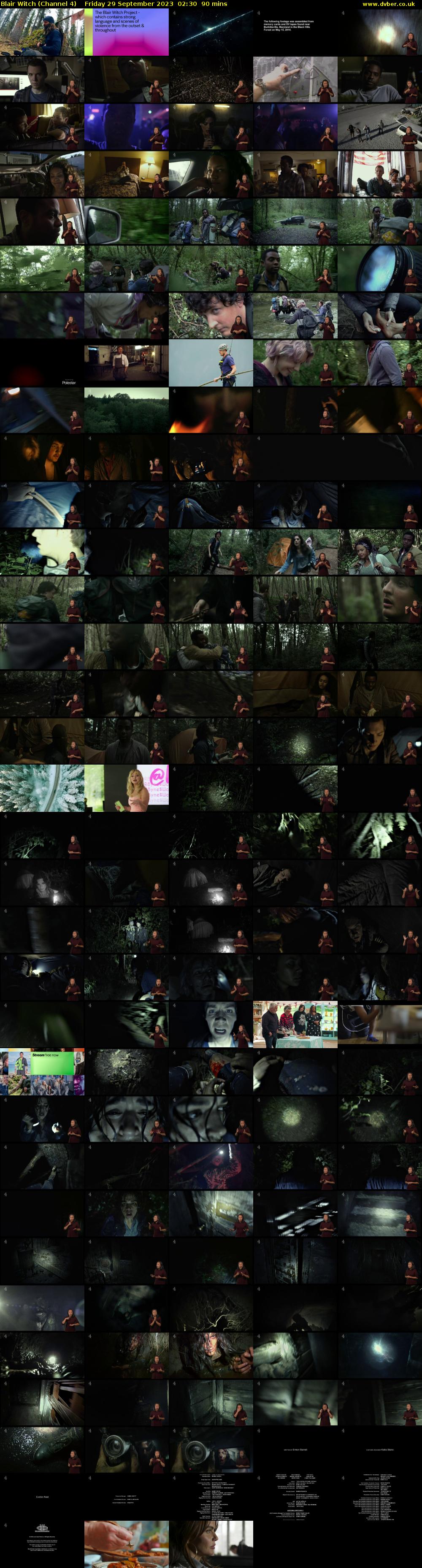 Blair Witch (Channel 4) Friday 29 September 2023 02:30 - 04:00