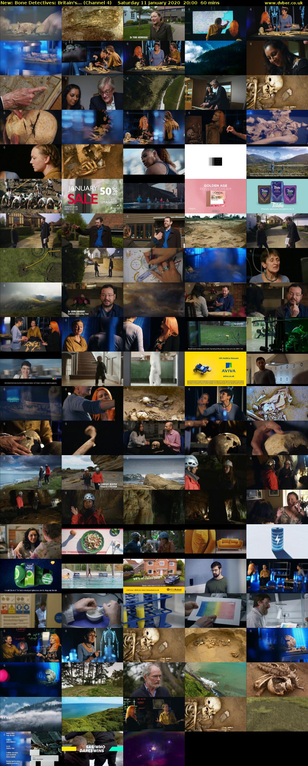 Bone Detectives: Britain's... (Channel 4) Saturday 11 January 2020 20:00 - 21:00