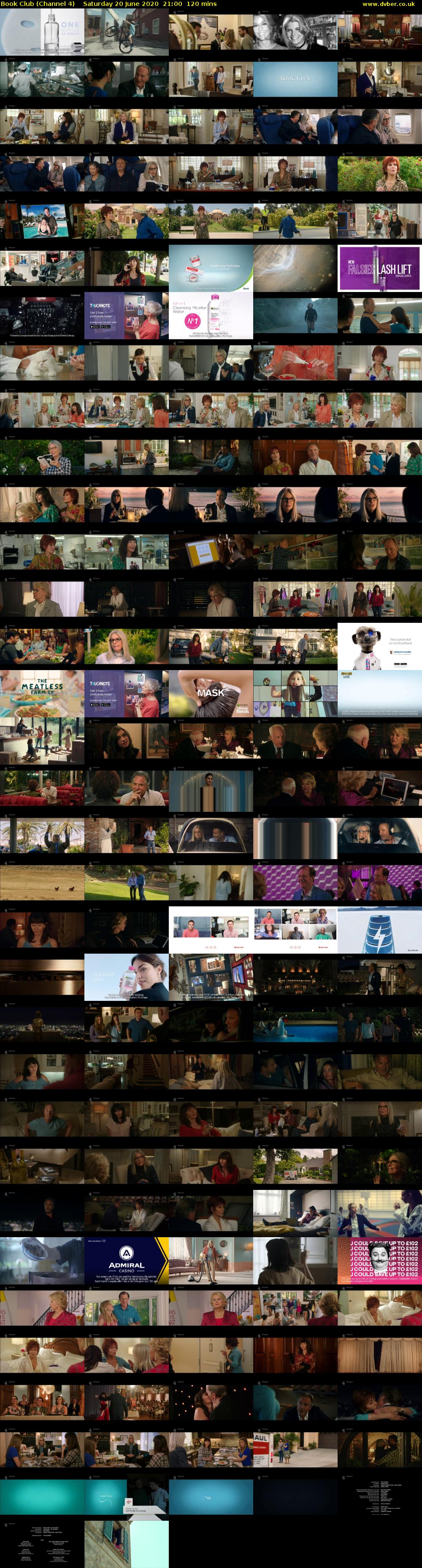 Book Club (Channel 4) Saturday 20 June 2020 21:00 - 23:00