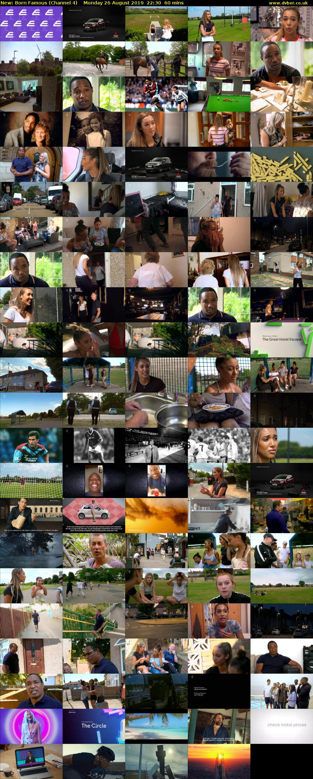 Born Famous (Channel 4) Monday 26 August 2019 22:30 - 23:30