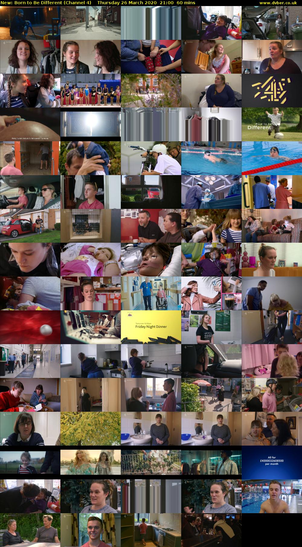 Born to Be Different (Channel 4) Thursday 26 March 2020 21:00 - 22:00