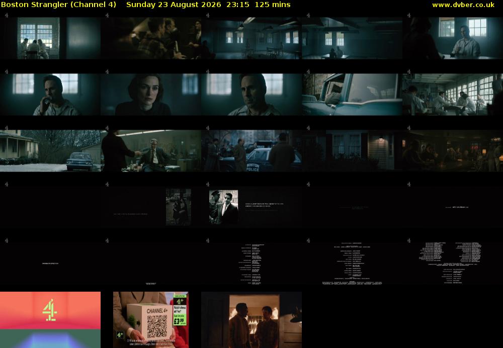 Boston Strangler (Channel 4) Sunday 23 August 2026 23:15 - 01:20