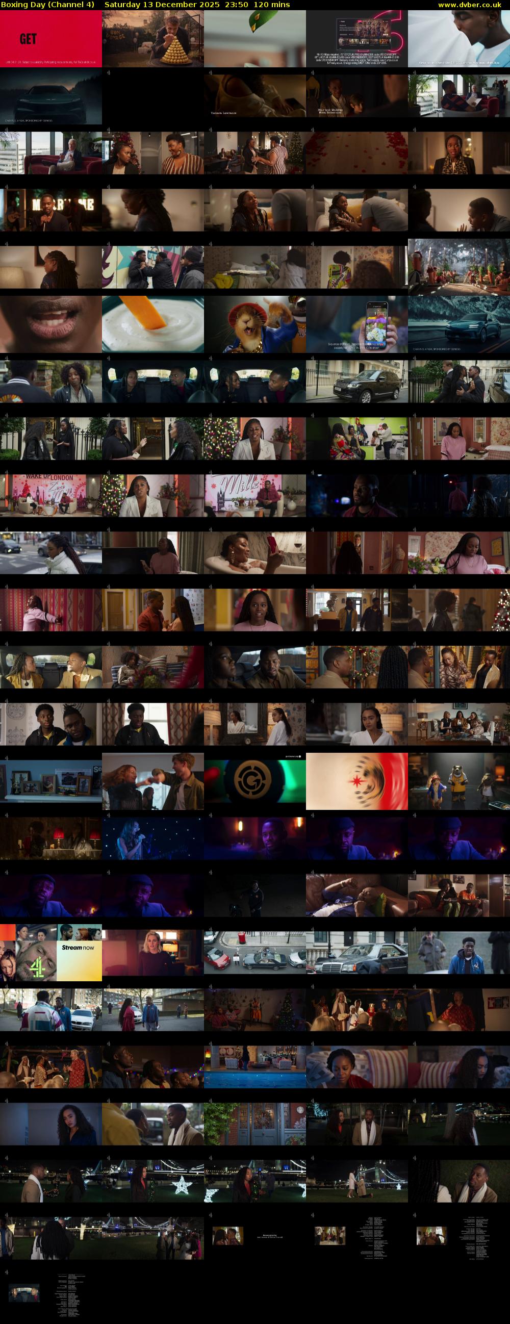 Boxing Day (Channel 4) Saturday 13 December 2025 23:50 - 01:50
