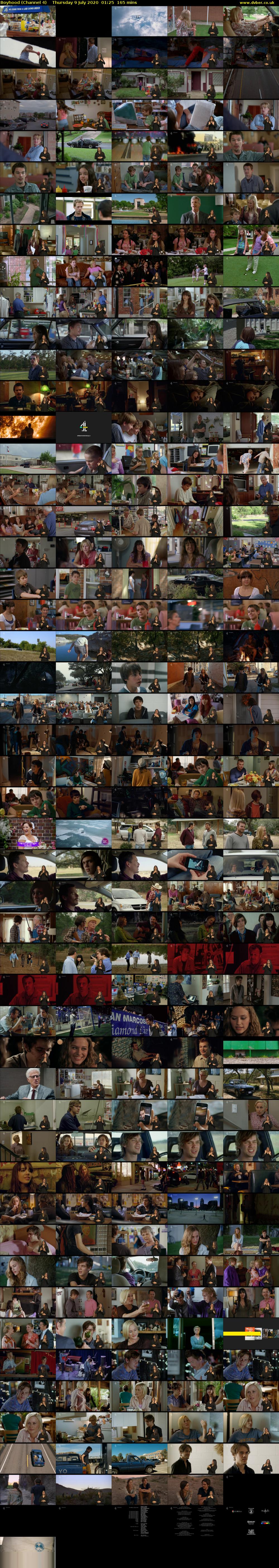 Boyhood (Channel 4) Thursday 9 July 2020 01:25 - 04:10