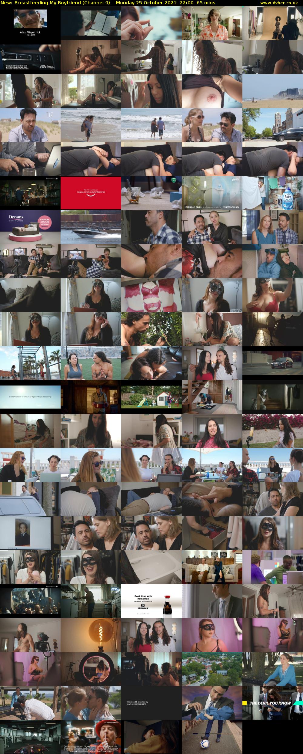 Breastfeeding My Boyfriend (Channel 4) Monday 25 October 2021 22:00 - 23:05