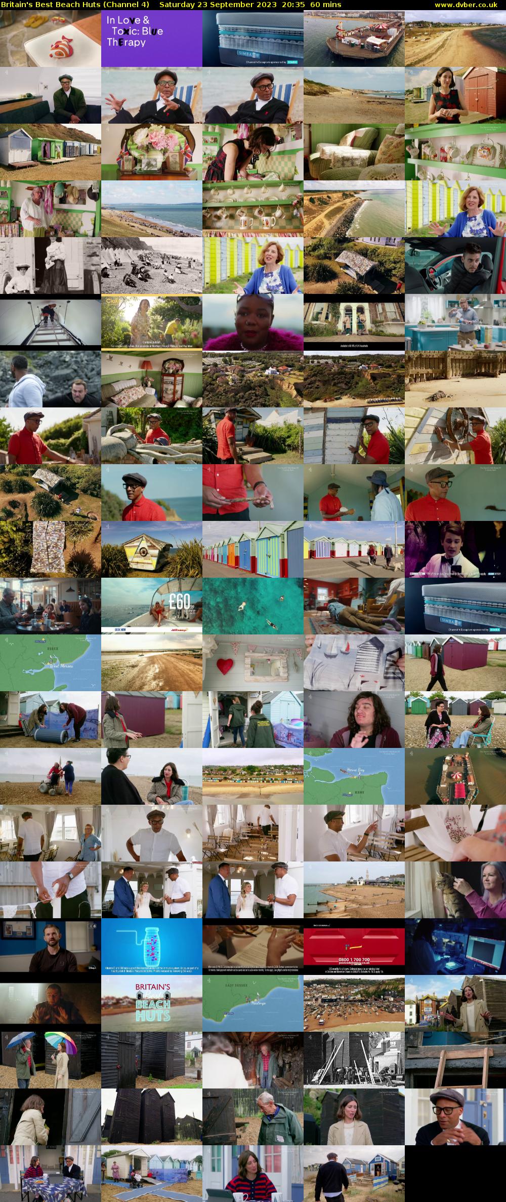 Britain's Best Beach Huts (Channel 4) Saturday 23 September 2023 20:35 - 21:35
