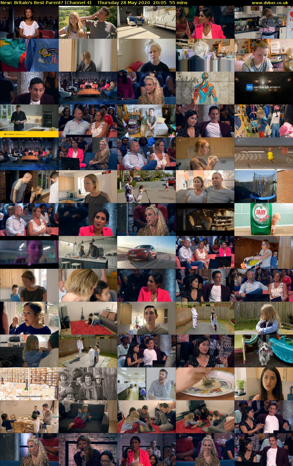 Britain's Best Parent? (Channel 4) Thursday 28 May 2020 20:05 - 21:00