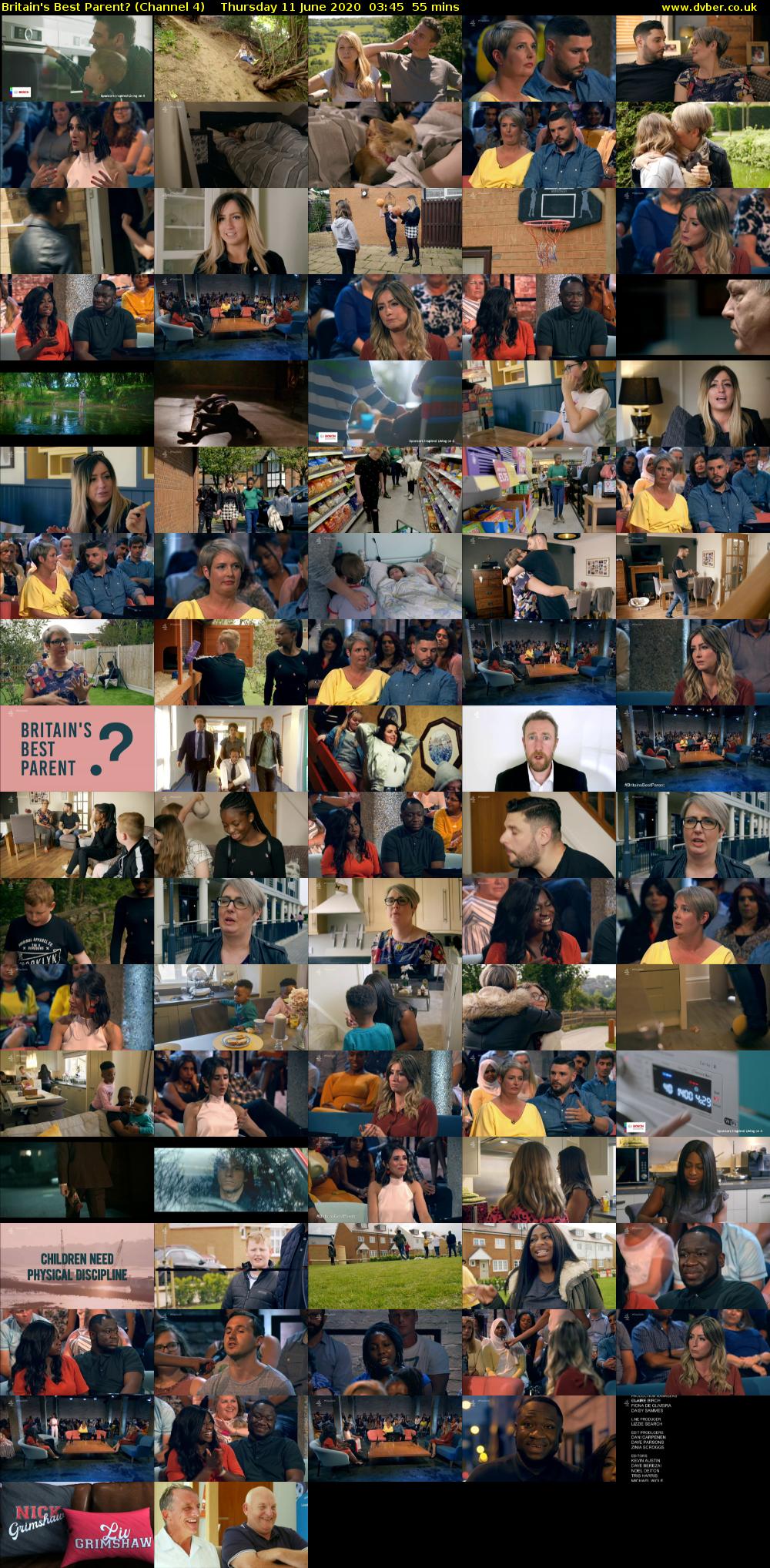Britain's Best Parent? (Channel 4) Thursday 11 June 2020 03:45 - 04:40