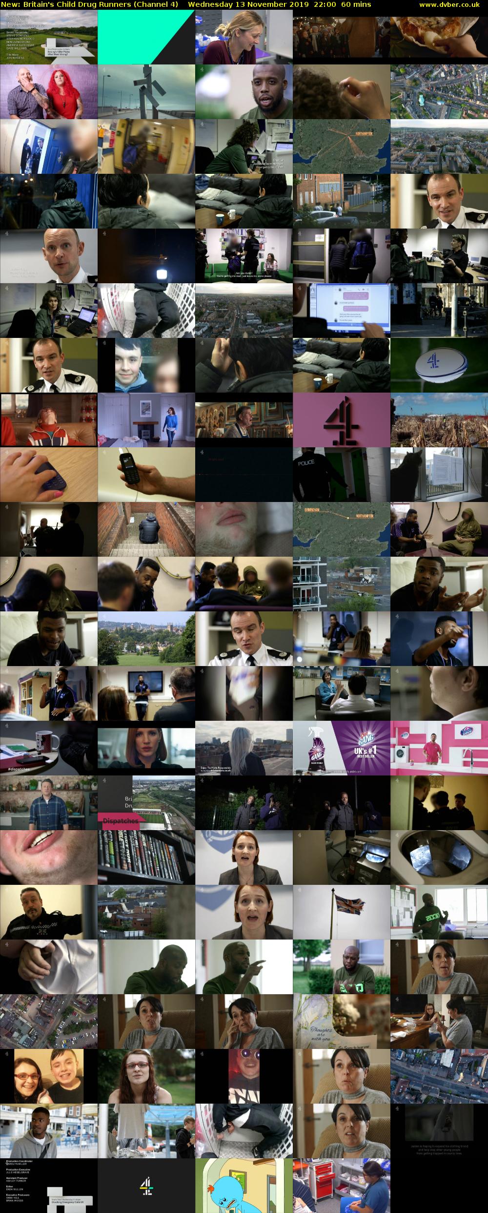 Britain's Child Drug Runners (Channel 4) Wednesday 13 November 2019 22:00 - 23:00