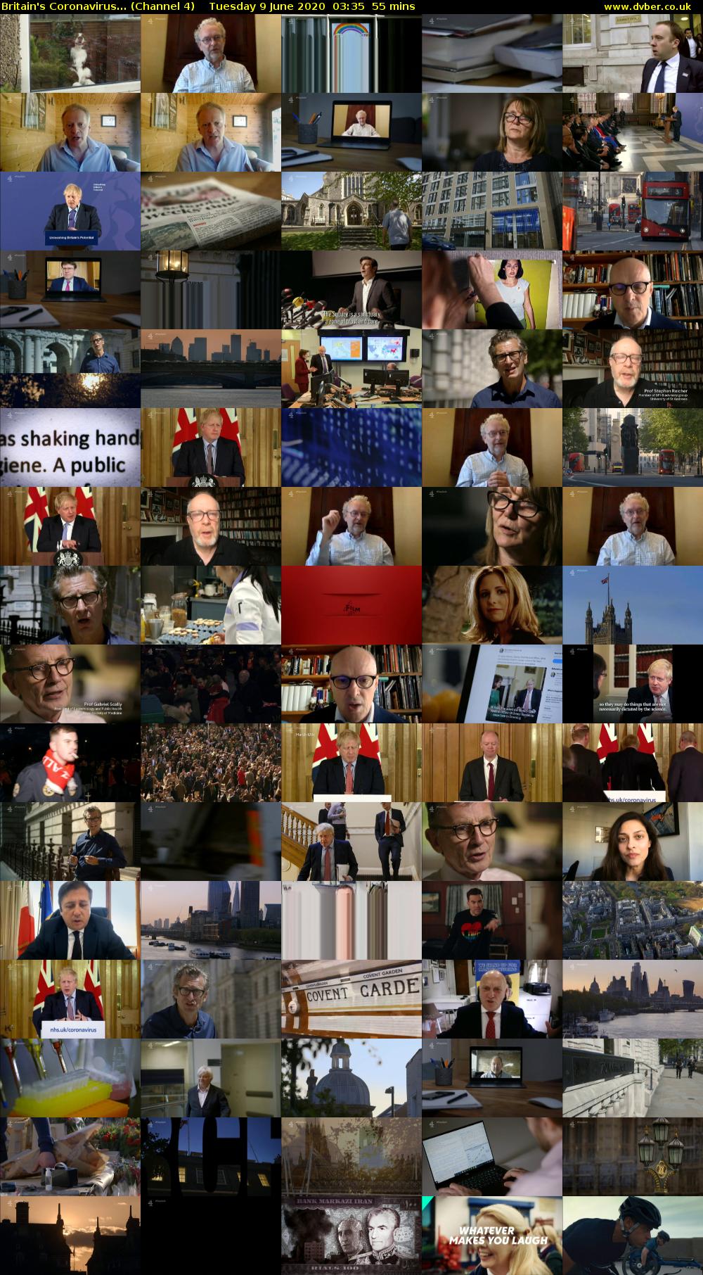 Britain's Coronavirus... (Channel 4) Tuesday 9 June 2020 03:35 - 04:30