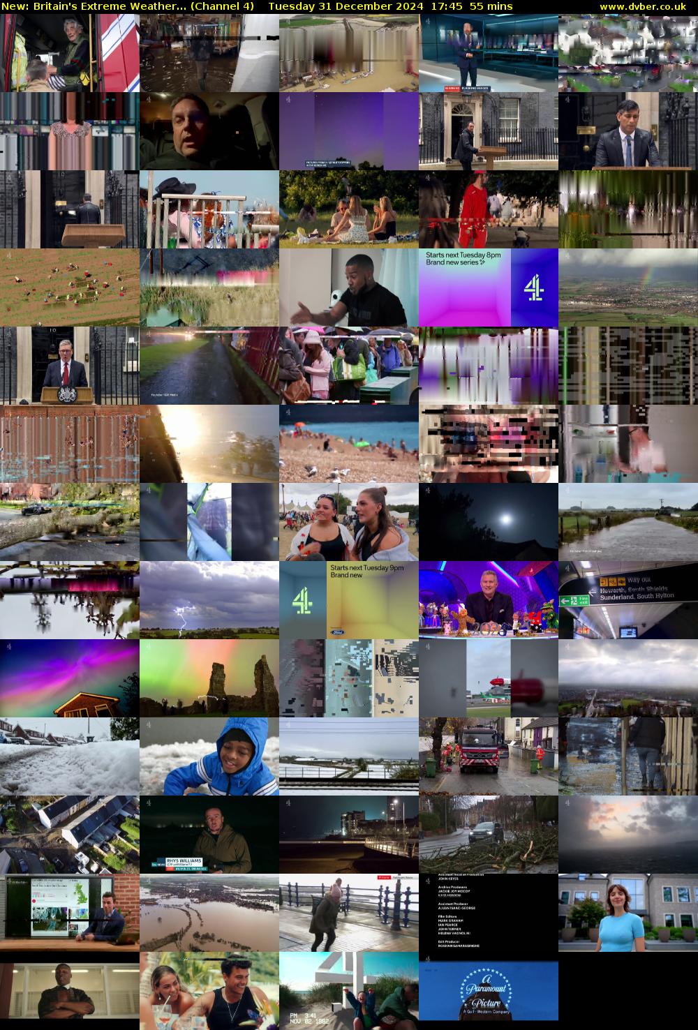 Britain's Extreme Weather... (Channel 4) Tuesday 31 December 2024 17:45 - 18:40