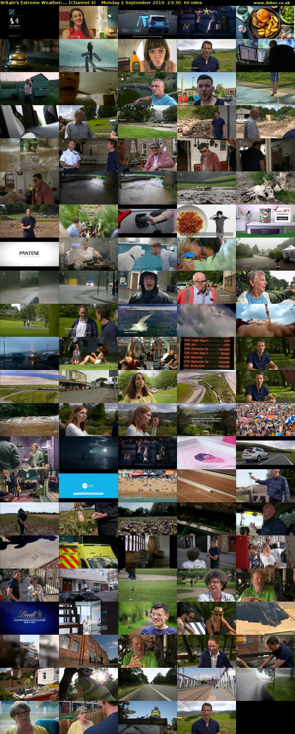 Britain's Extreme Weather:... (Channel 4) Monday 2 September 2019 23:30 - 00:30