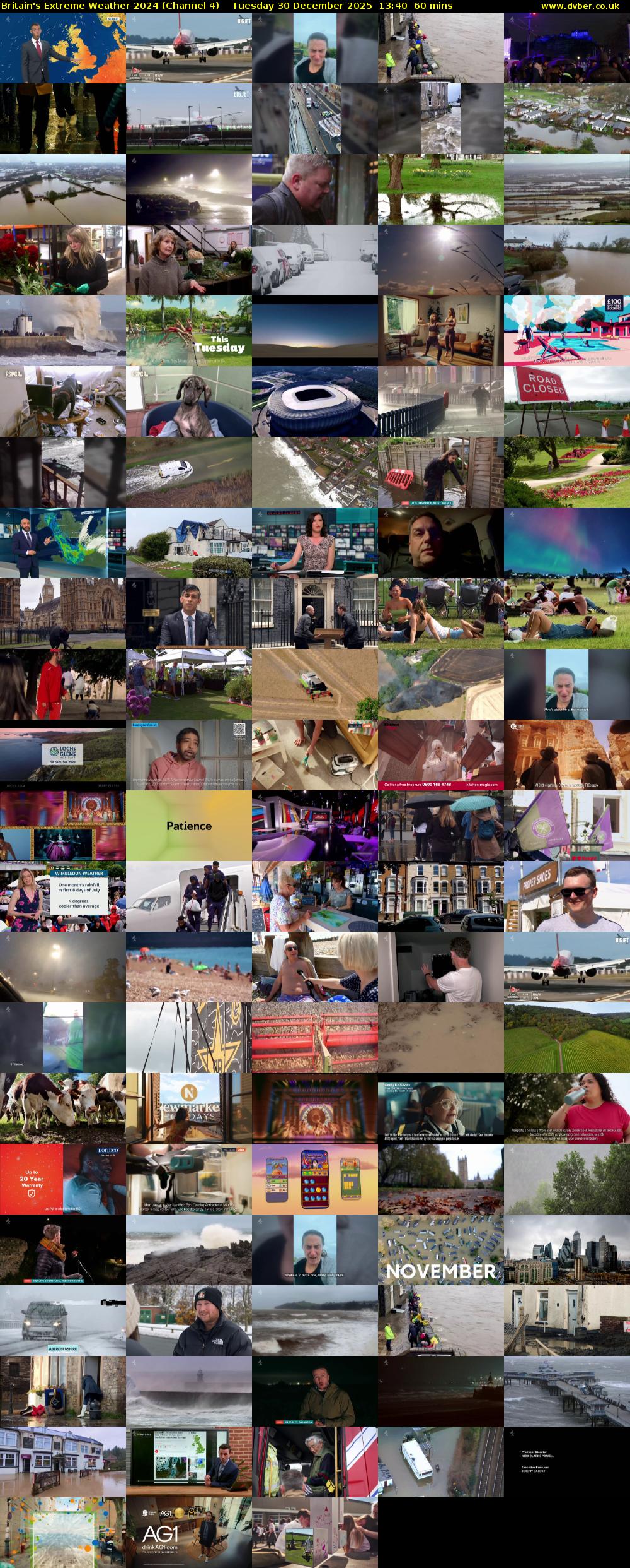 Britain's Extreme Weather 2024 (Channel 4) Tuesday 30 December 2025 13:40 - 14:40