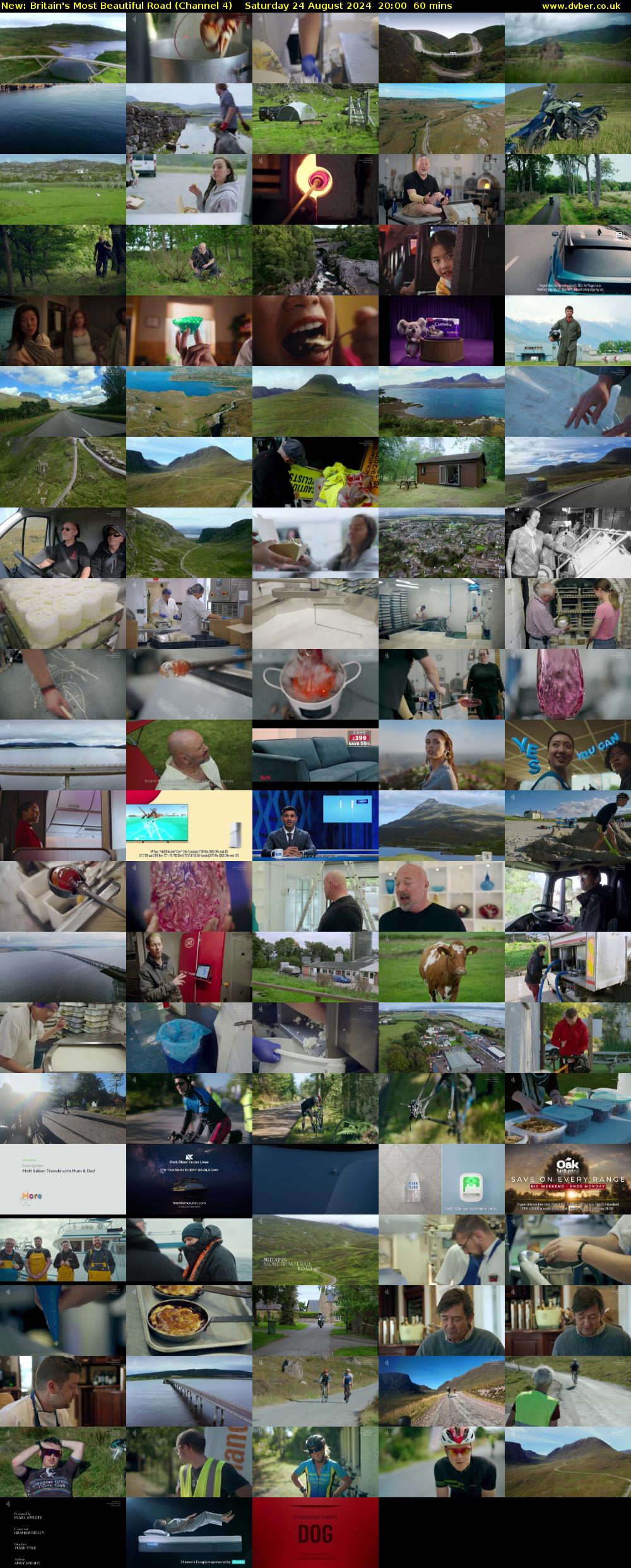 Britain's Most Beautiful Road (Channel 4) Saturday 24 August 2024 20:00 - 21:00