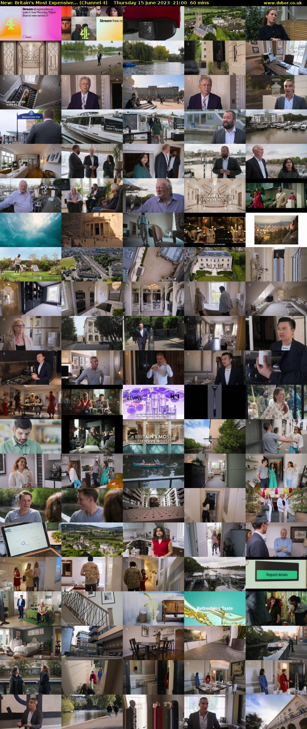 Britain's Most Expensive... (Channel 4) Thursday 15 June 2023 21:00 - 22:00