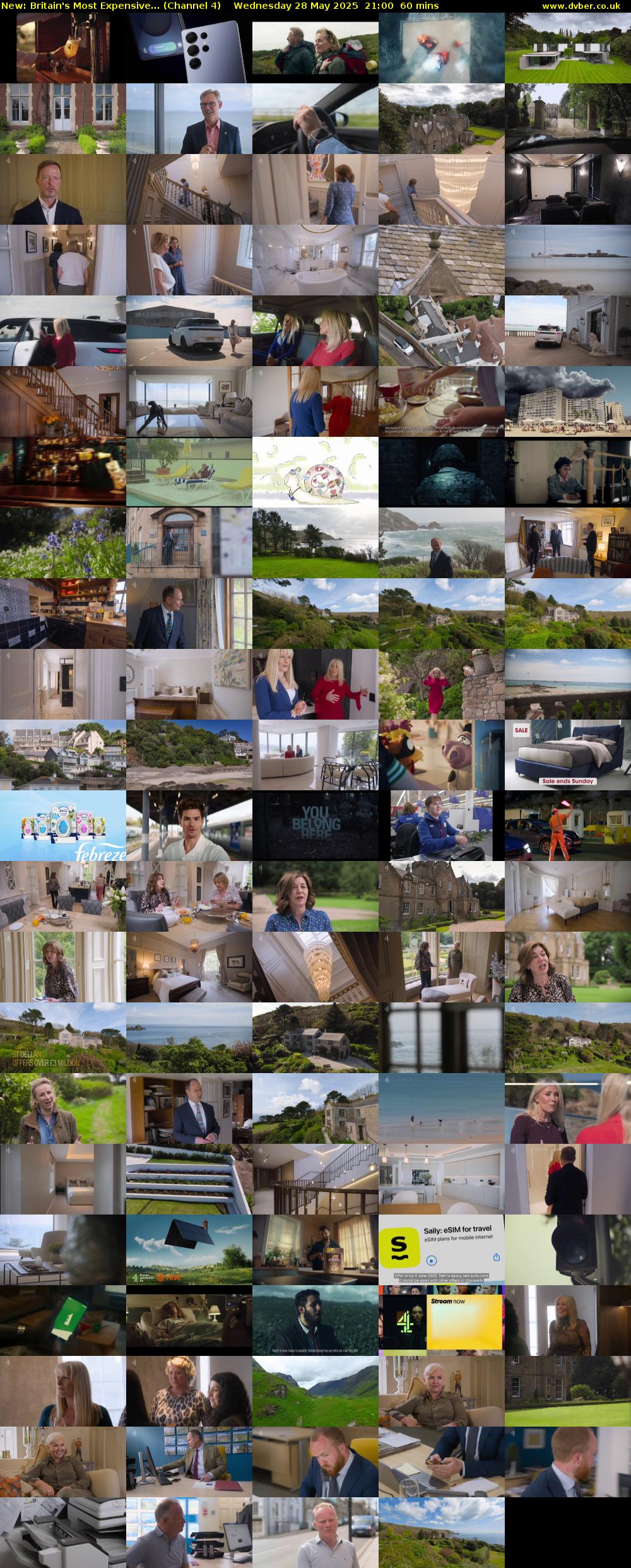 Britain's Most Expensive... (Channel 4) Wednesday 28 May 2025 21:00 - 22:00