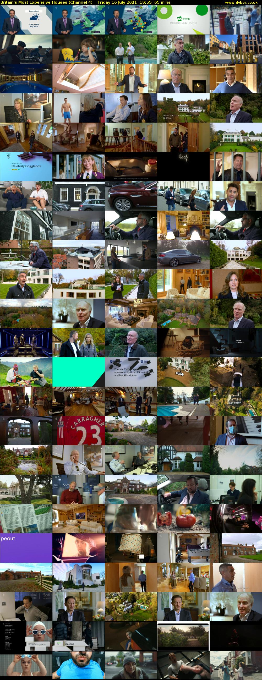 Britain's Most Expensive Houses (Channel 4) Friday 16 July 2021 19:55 - 21:00