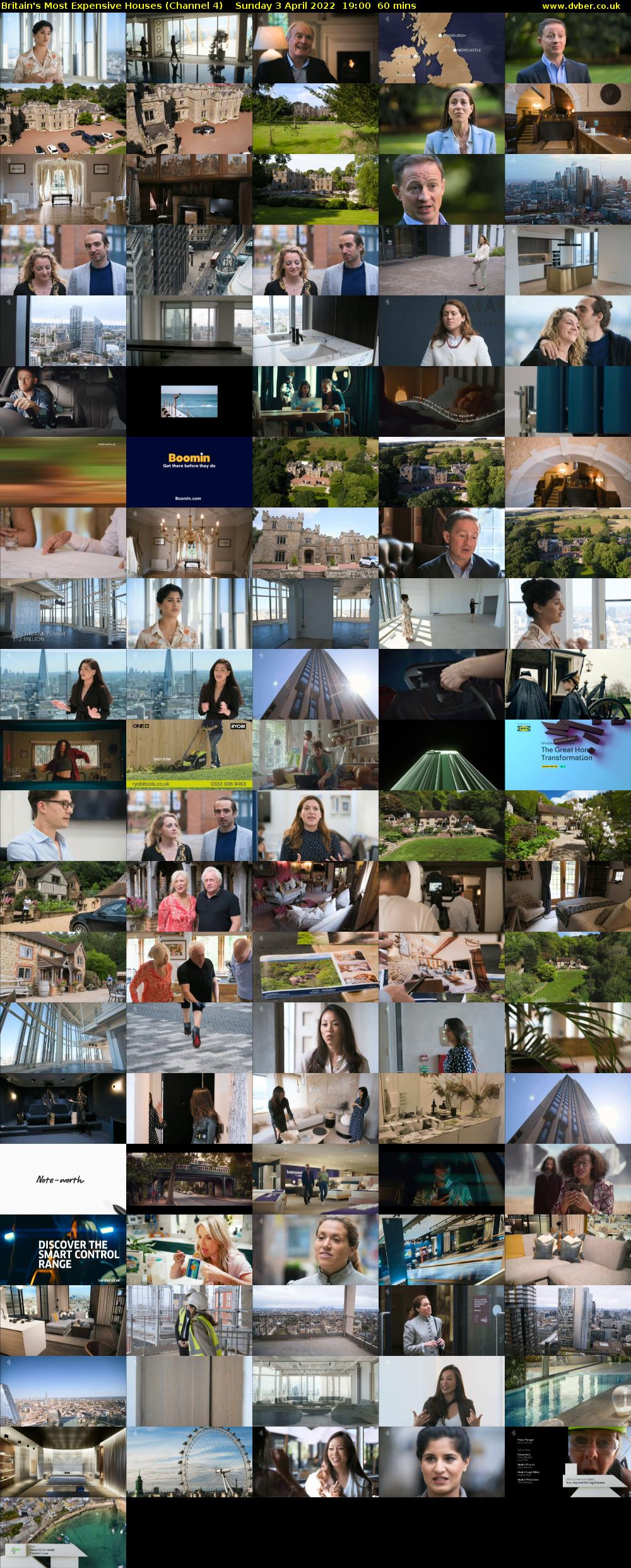 Britain's Most Expensive Houses (Channel 4) Sunday 3 April 2022 19:00 - 20:00