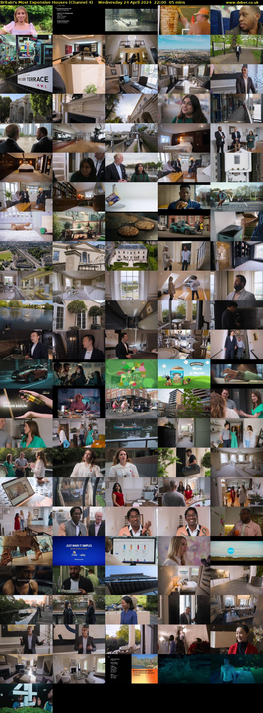 Britain's Most Expensive Houses (Channel 4) Wednesday 24 April 2024 22:00 - 23:05