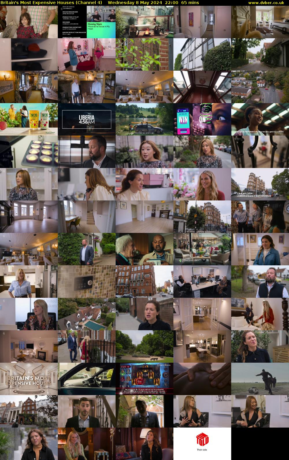 Britain's Most Expensive Houses (Channel 4) Wednesday 8 May 2024 22:00 - 23:05