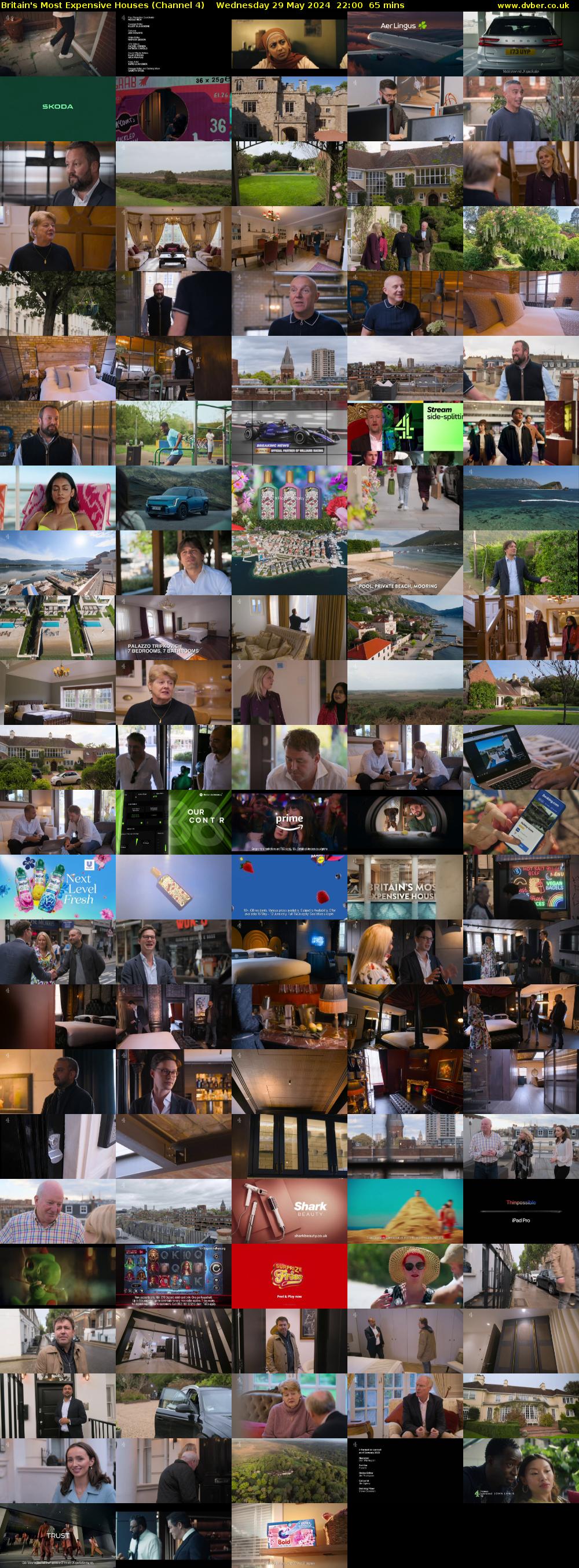 Britain's Most Expensive Houses (Channel 4) Wednesday 29 May 2024 22:00 - 23:05