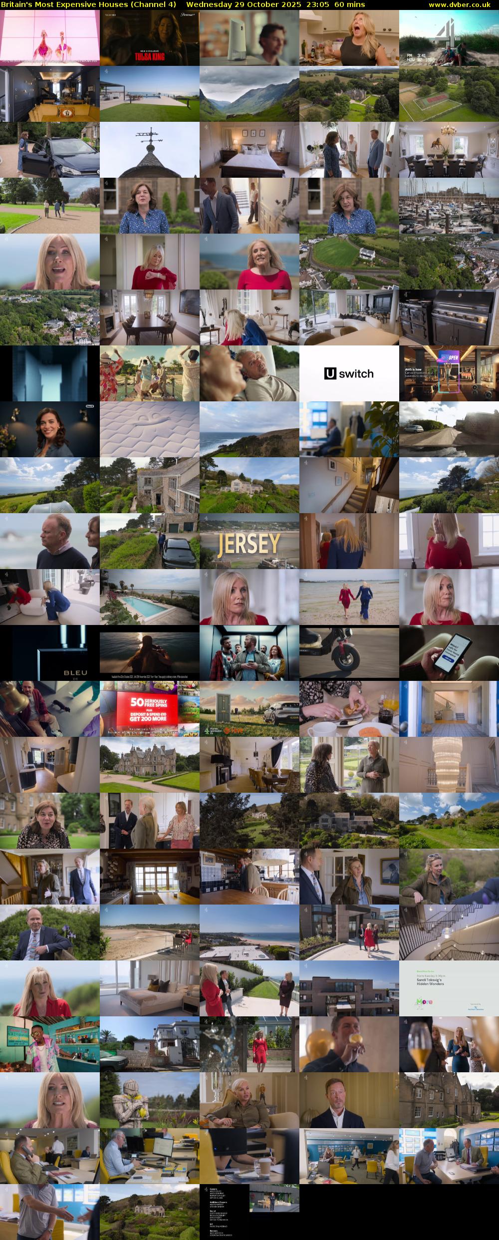 Britain's Most Expensive Houses (Channel 4) Wednesday 29 October 2025 23:05 - 00:05