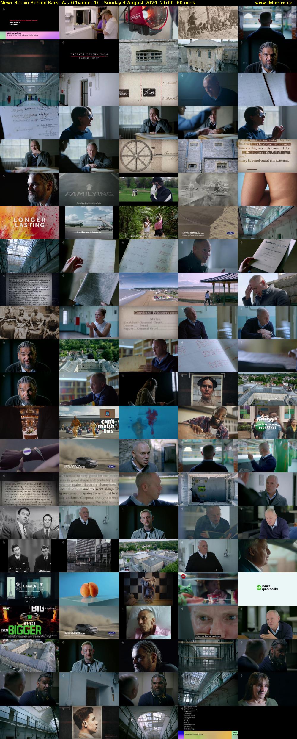Britain Behind Bars: A... (Channel 4) Sunday 4 August 2024 21:00 - 22:00