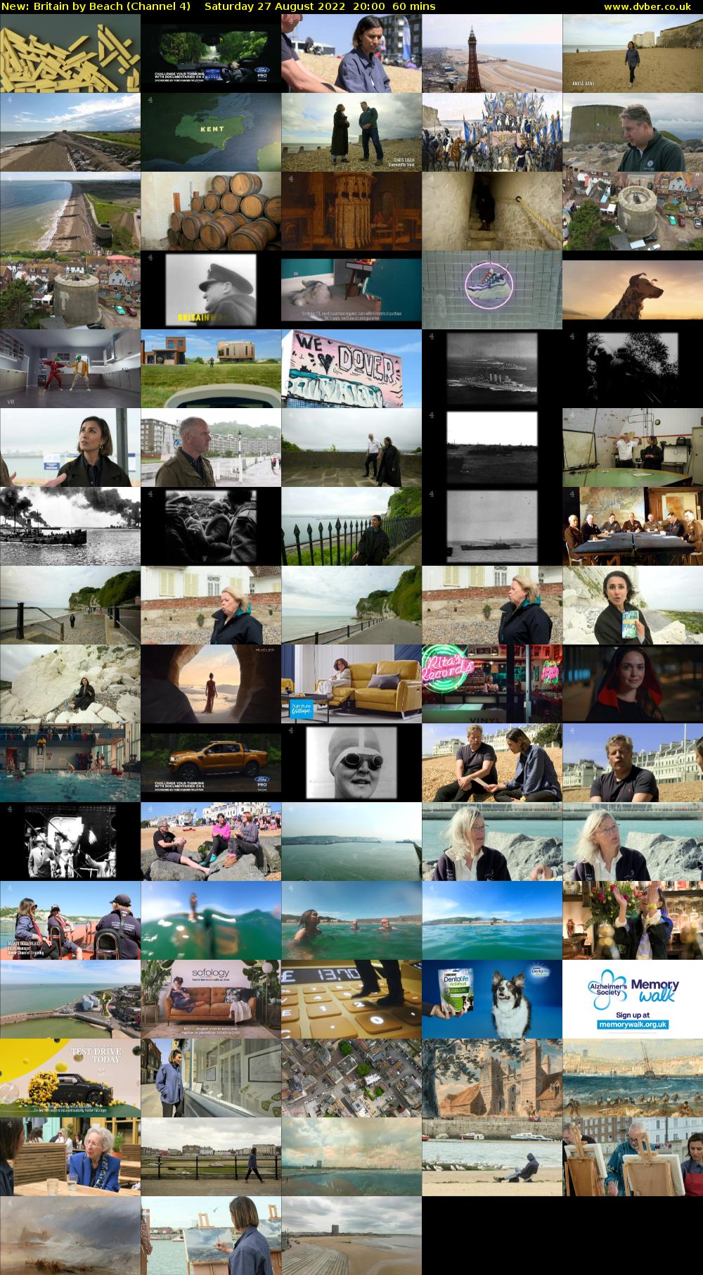 Britain by Beach (Channel 4) Saturday 27 August 2022 20:00 - 21:00