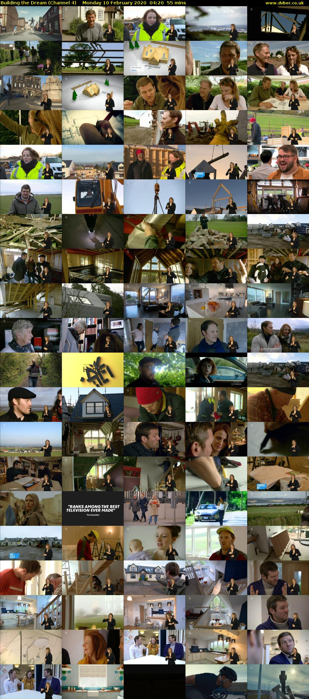 Building the Dream (Channel 4) Monday 10 February 2020 04:20 - 05:15