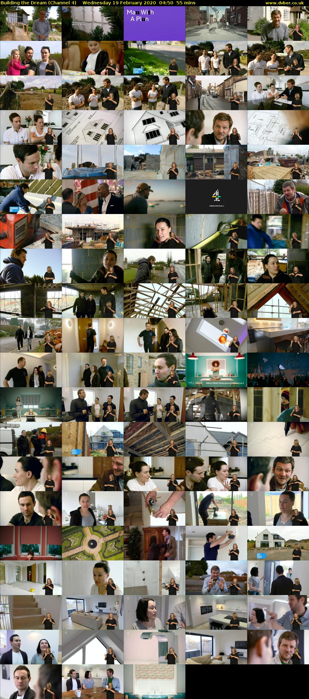 Building the Dream (Channel 4) Wednesday 19 February 2020 04:50 - 05:45