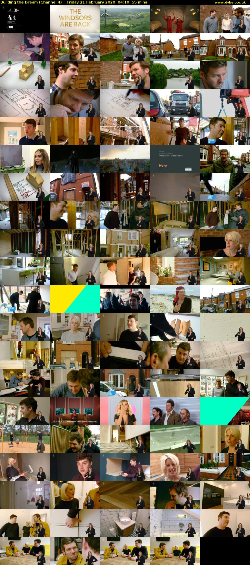 Building the Dream (Channel 4) Friday 21 February 2020 04:10 - 05:05