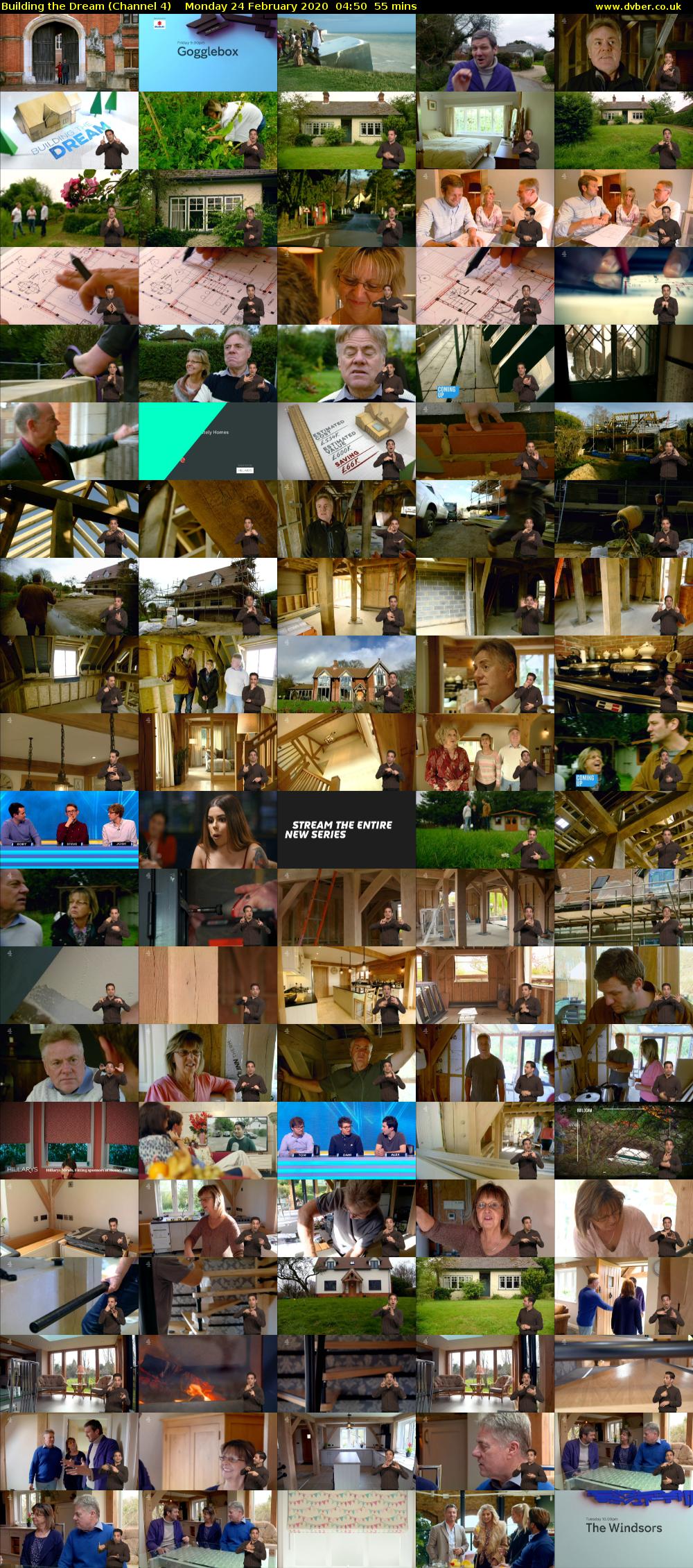Building the Dream (Channel 4) Monday 24 February 2020 04:50 - 05:45