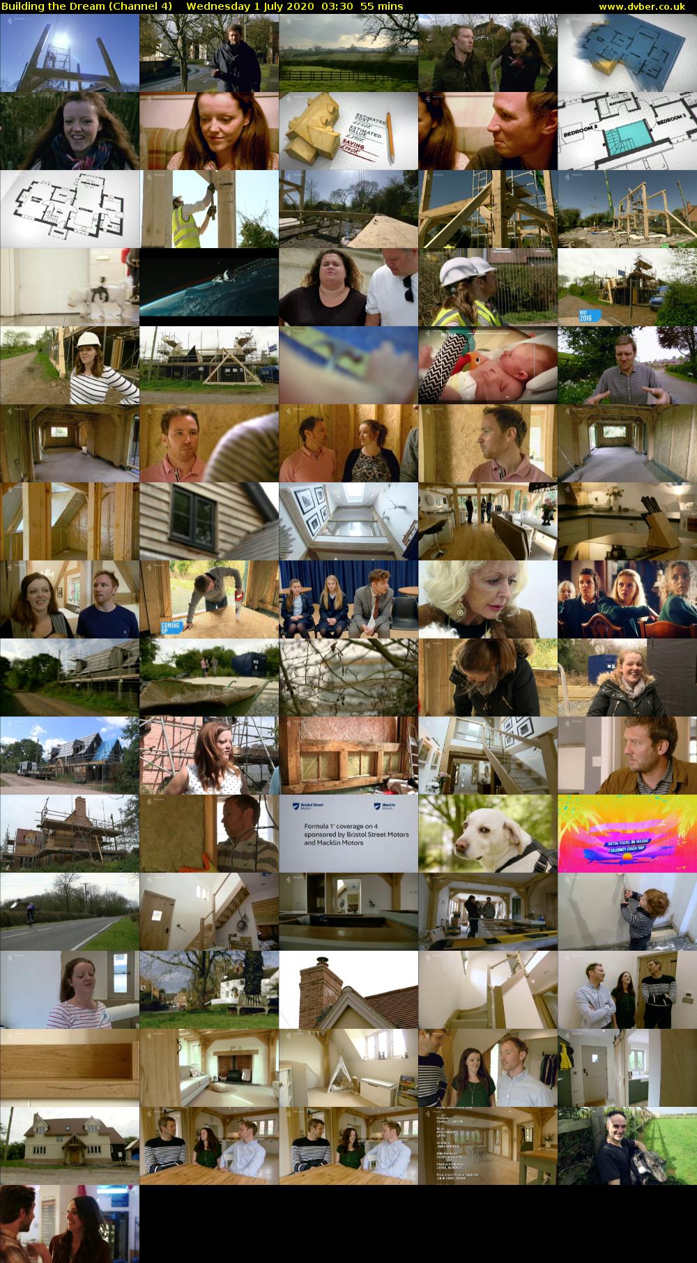 Building the Dream (Channel 4) Wednesday 1 July 2020 03:30 - 04:25
