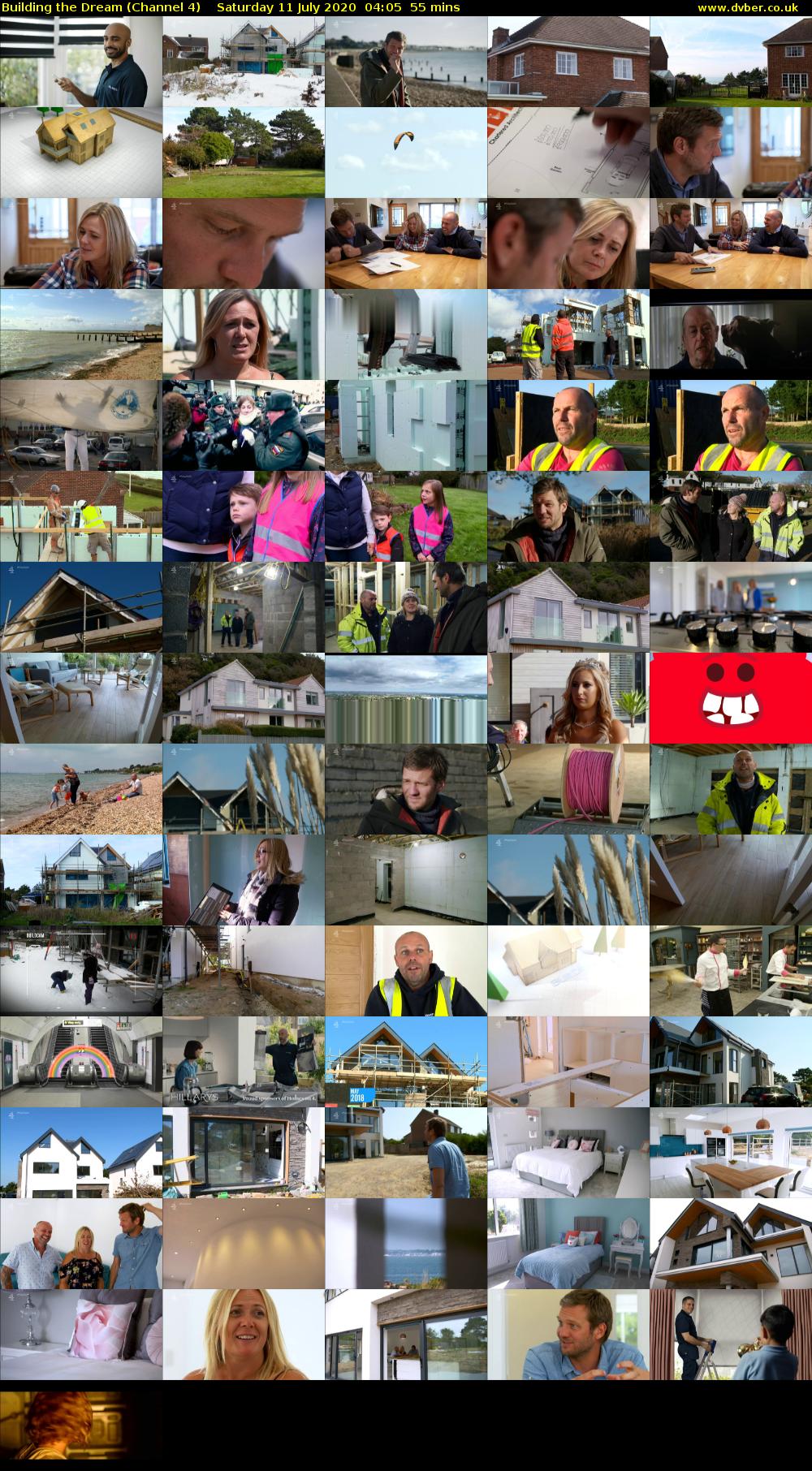 Building the Dream (Channel 4) Saturday 11 July 2020 04:05 - 05:00